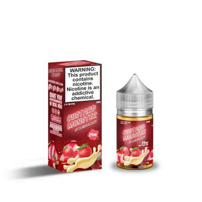 Picture of CUSTARD MONSTER 48MG 30ML - STRAWBERRY