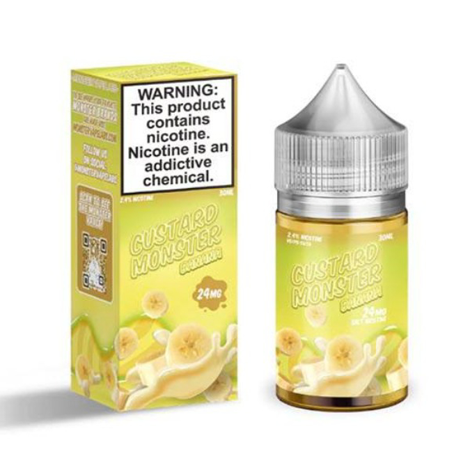 Picture of CUSTARD MONSTER 24MG 30ML - BANANA