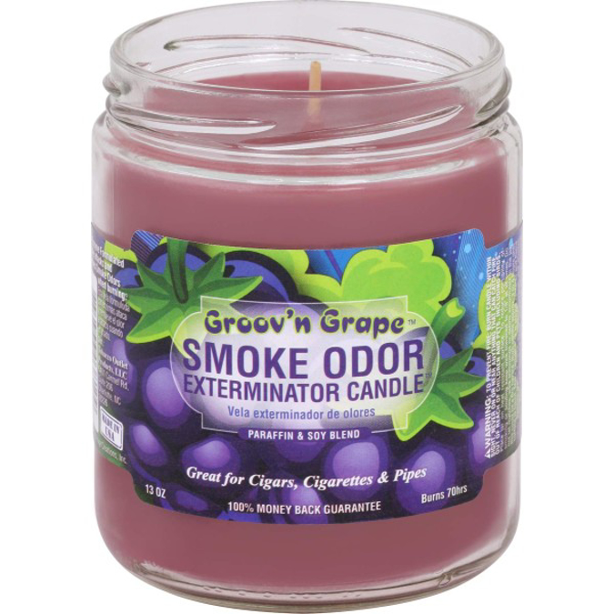 Picture of SMOK ODOR CANDLE 13OZ - GROOVE N GRAPE