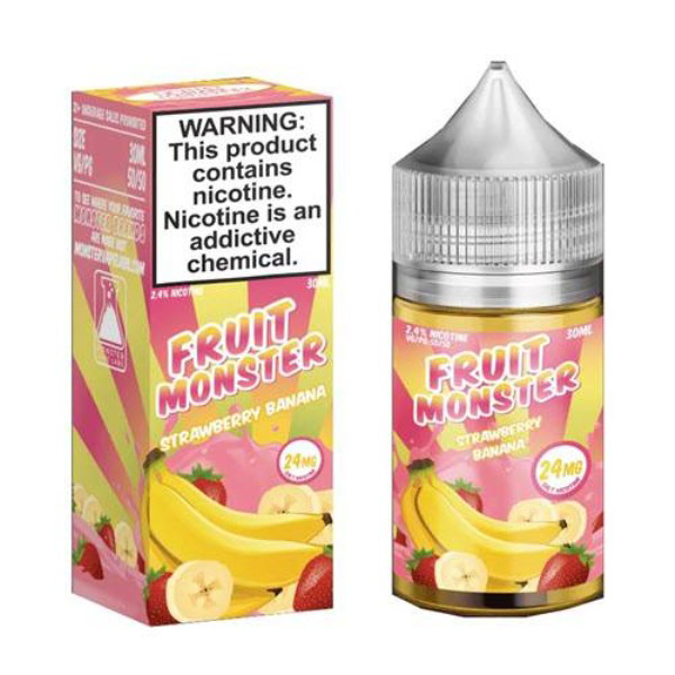 Picture of FRUIT MONSTER 24MG 30ML - STRAWBERRY BANANA