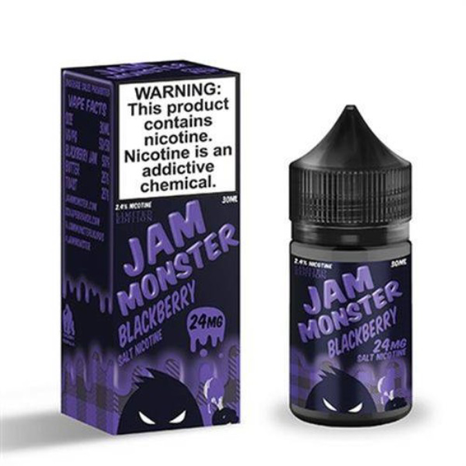 Picture of JAM MONSTER 24MG 30ML - BLACKBERRY