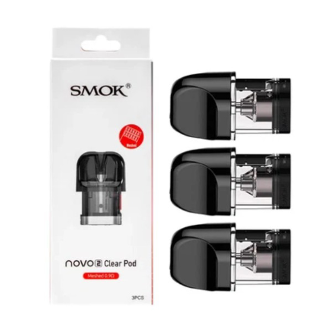 Picture of SMOK NOVO 2 CLEAR POD MESH 0.8 3PC