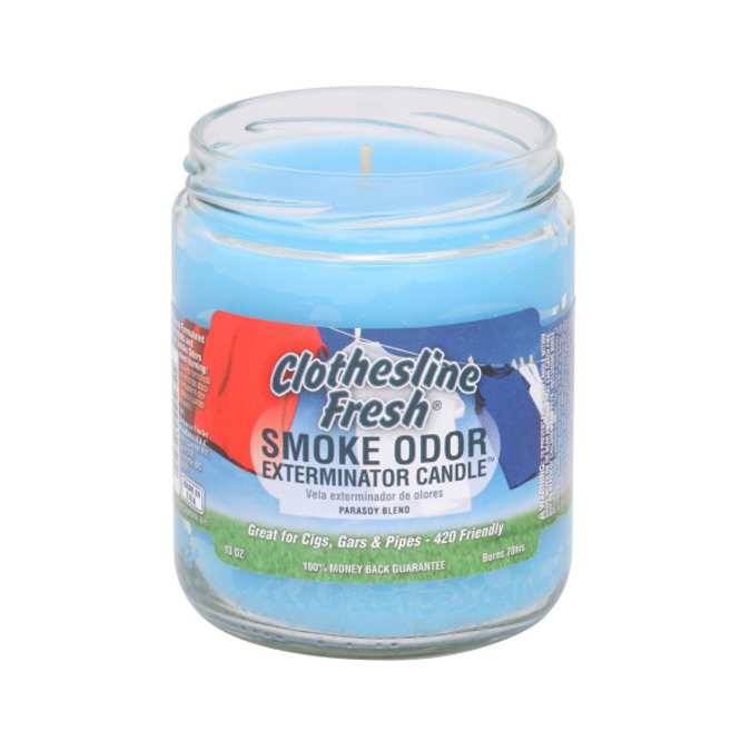 Picture of SMOK ODOR CANDLE 13OZ - CLOTHESLINE FRESH