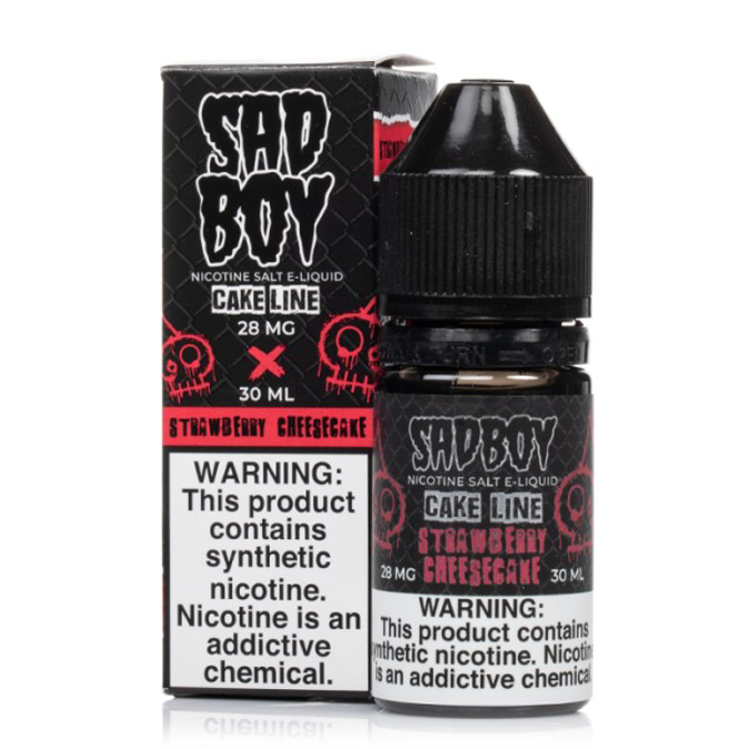 Picture of SADBOY 30ML 28MG - STRAWBERRY CHEESECAKE
