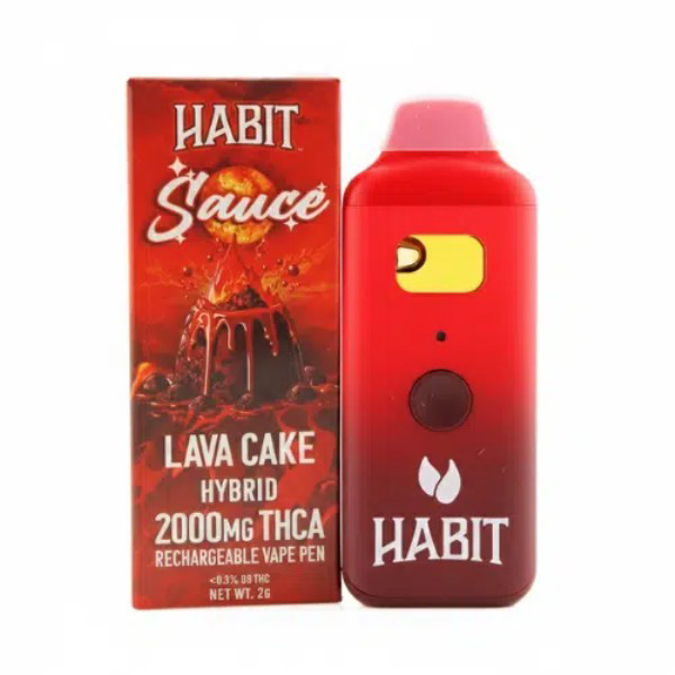 Picture of HABIT SAUCE RECHARGEABLE VAPE LAVA CAKE HYBRID 2G