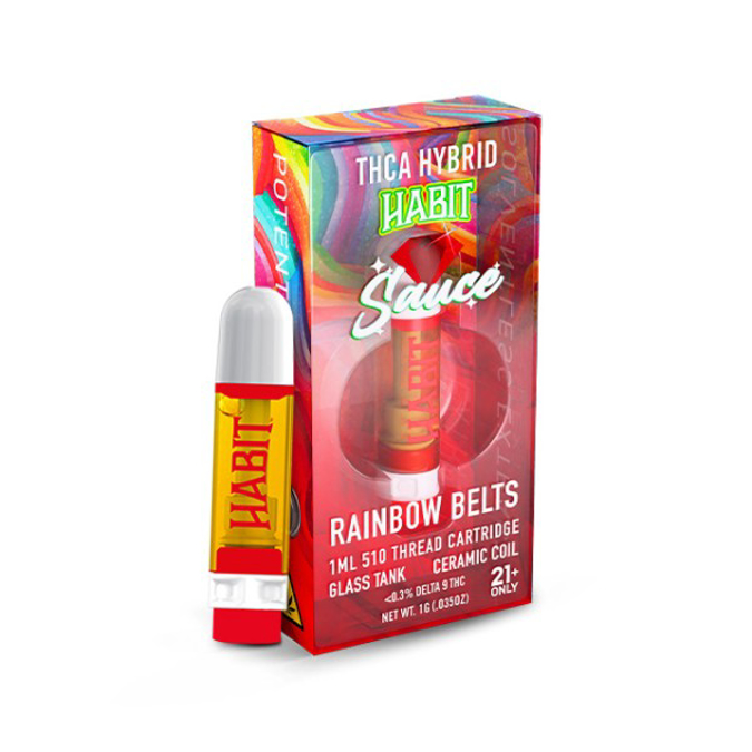 Picture of HABIT SAUCE CART 1G 10PK - RAINBOW BELTS HYBRID