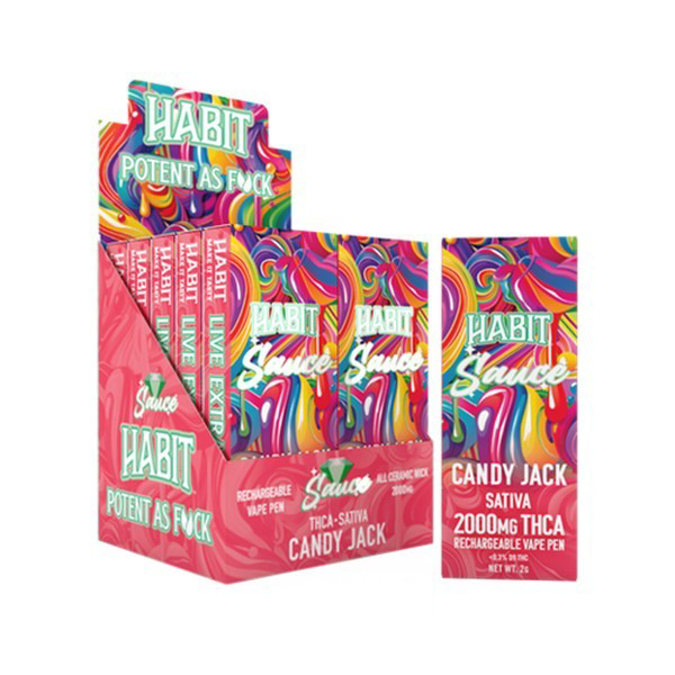 Picture of Habit Rechargeable Vape Pen Candy Jack Sativa 2000Mg
