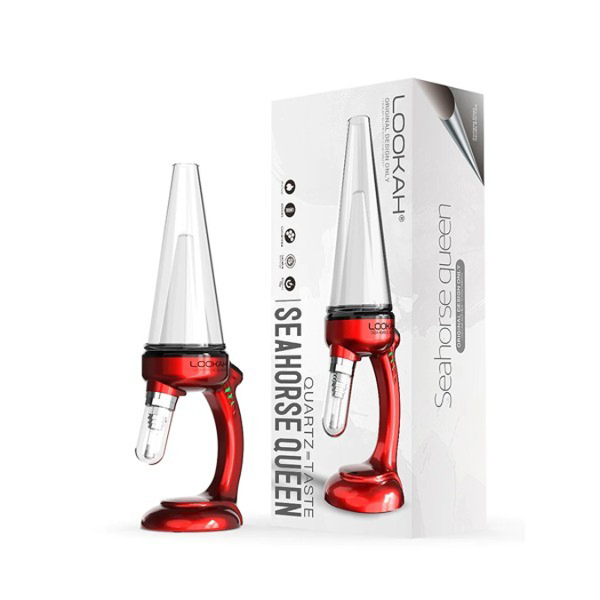 Picture of LOOKAH SEAHORSE QUEEN NECTAR COLLECTOR - RED
