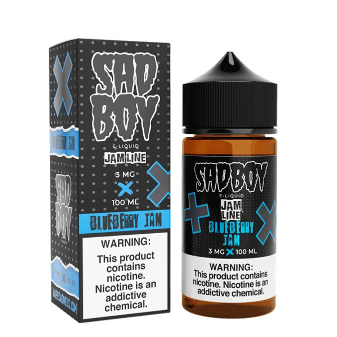 Picture of SADBOY 100ML 3MG - BLUEBERRY JAM
