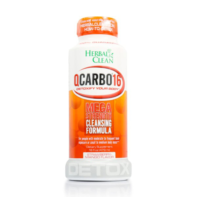 Picture of QCARBO HERBAL CLEAN 16OZ - ORANGE