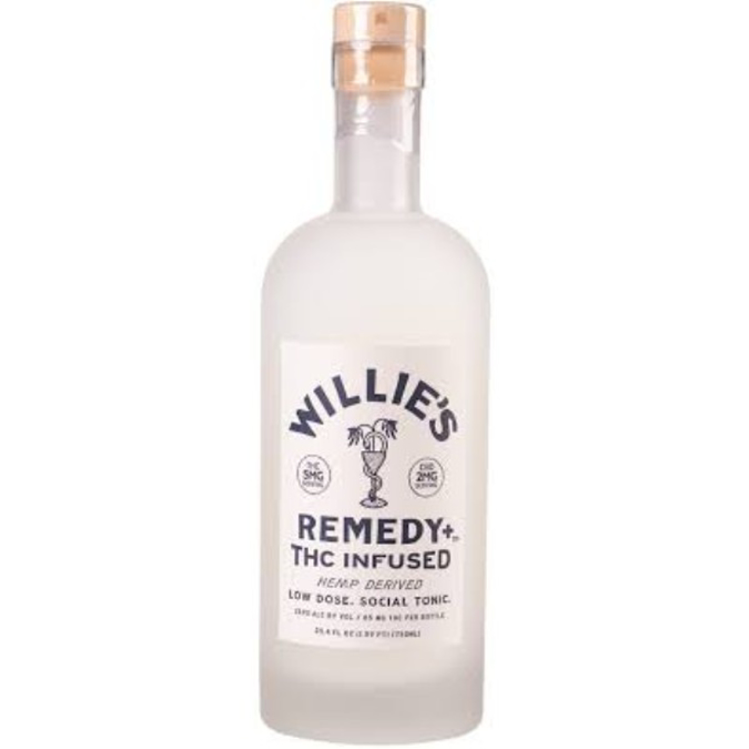 Picture of WILLIES REMEDY 85MG THC INFUSED SOCIAL TONIC 750ML