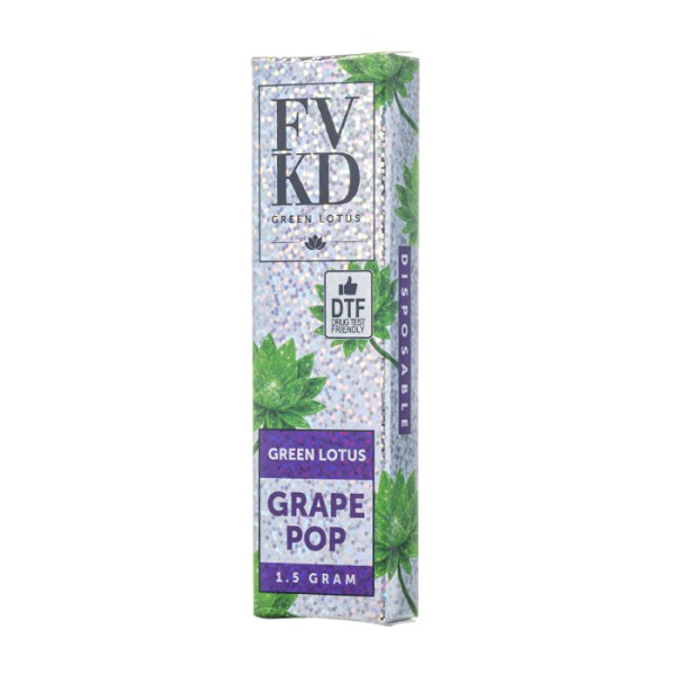 Picture of FVKD GREEN LOTUS 1.5G DISPOSABLE - GRAPE POP