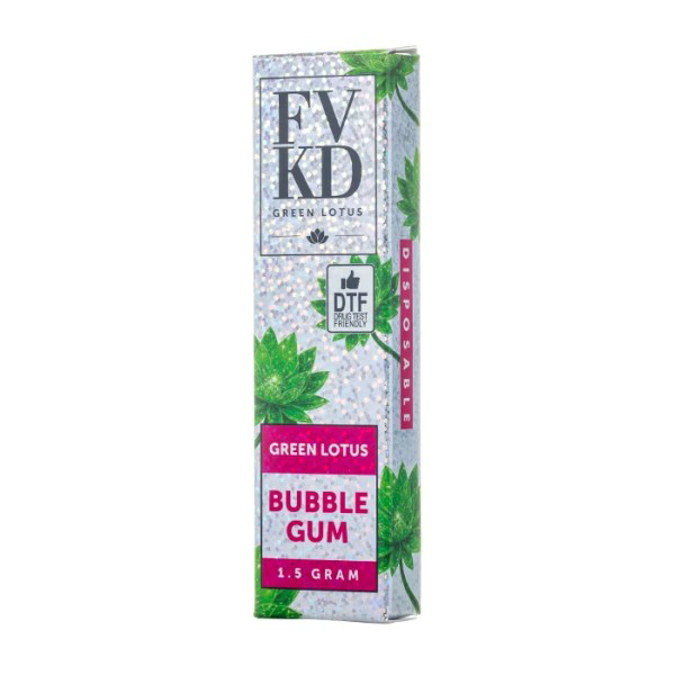 Picture of FVKD GREEN LOTUS 1.5G DISPOSABLE - BUBBLE GUM
