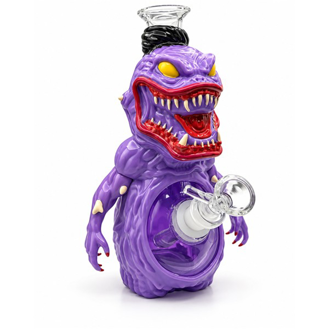 Picture of WATER PIPE 8.6'' MUSTARD EGGPLANT