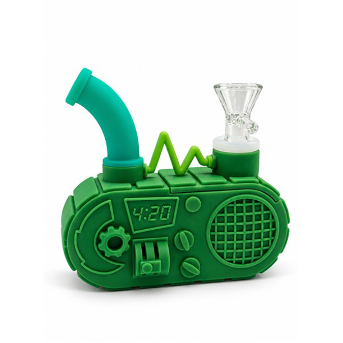 Picture of WATER PIPE 4.2'' SILICONE RADIO