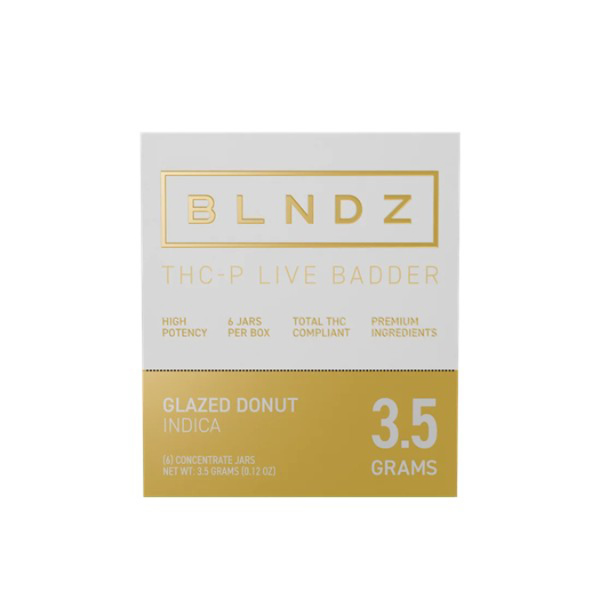 Picture of BLNDZ THCP LIVE BADDER 3.5G - GLAZED DONUT (INDICA)