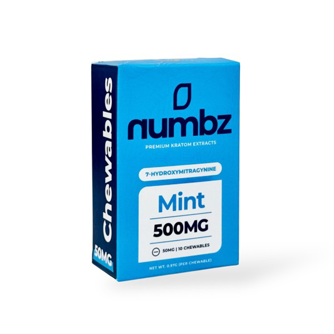 Picture of NUMBZ 7 HYDROXY 500MG 5CT BOX - MINT